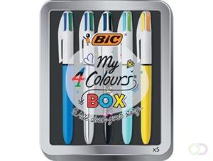 Bic My 4 Colours Box 5-delig