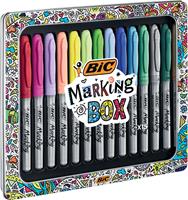 Bic Marking Box 15-delig in geassorteerde kleuren
