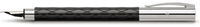 FABER-CASTELL Füllhalter Ambition Rhombus schwarz