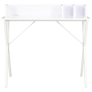 vidaXL Bureau 80x50x84 cm wit