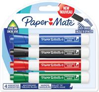 Paper:Mate Whiteboard-Marker, Rundspitze, 4er Blister