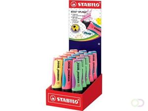 Stabilo Boss markeerstift Splash, display van 15 stuks