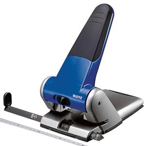 Leitz Archiefperforator 51800035 Aantal bladen (max.): 65 blad (80 g/mÂ²) Blauw