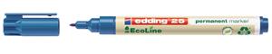 edding Permanent marker e-25 EcoLine Blauw Watervast: Ja 4-25003