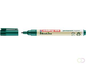 edding Permanent marker e-25 EcoLine Groen Watervast: Ja 4-25004