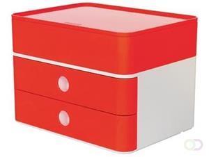 HAN Schubladenbox SMART-BOX plus ALLISON, cherry red