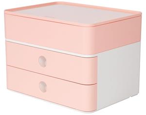 han Ladebox SMART-BOX PLUS ALLISON 1100-86 Roze, Wit Aantal lades: 2