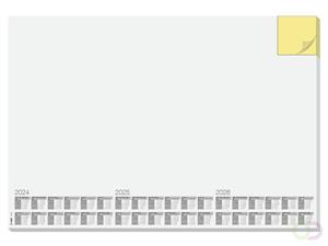 Sigel HO490 Bureau onderlegger jaarplanner Wit (b x h) 595 mm x 410 mm