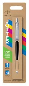 parker Balpen Jotter Zwart 2096873 Inktkleur: Blauw