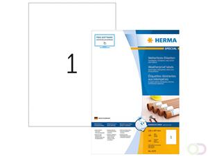 HERMA Etiketten SPECIAL, 210 x 297 mm, wetterfest