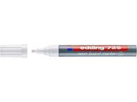 Viltstift edding 725 whiteboard schuin 1.5-3mm neon wit