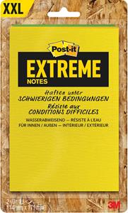 post-it Plaknotitie EXT57M-2-FRGE 171 mm x 114 mm Geel-groen, Oranje-turquoise 50 vellen
