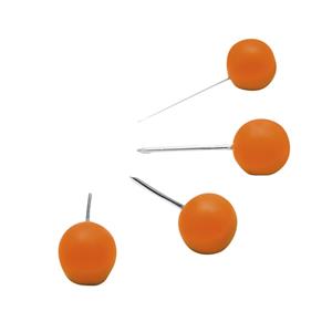 nobo Pinnwandnadel Orange 100St.