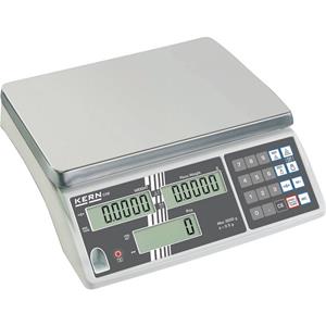 kern CXB 3K0.2+C Telweegschaal Kalibratie DAkkS Weegbereik (max.) 3 kg Resolutie 0.2 g werkt op het lichtnet, werkt op een accu Zilver Kalibratie DAkkS