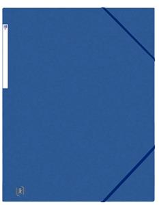 Elba Oxford Top File+ elastomap, voor ft A3, blauw