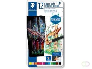 Staedtler kleurpotlood Design Journey Super Soft, metalen doos met 12 kleuren