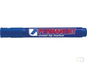 Crown permanent marker, schuine punt, schrijfbreedte 1 - 3 mm, blauw