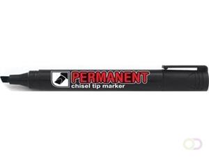 Crown permanent marker, schuine punt, schrijfbreedte 1 - 3 mm, zwart