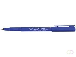 Q-Connect fineliner, 0,4 mm, blauw