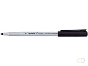 Q-Connect OHP-marker, niet permanent, zwart