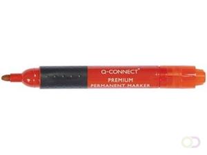 Q-Connect premium permanent marker, ronde punt, rood