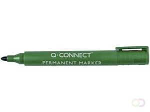 Q-Connect permanent marker, ronde punt, groen