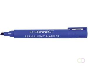 Q-Connect permanente marker, schuine punt, blauw