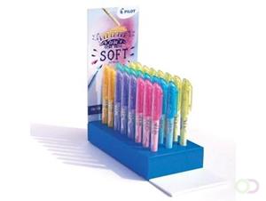 Pilot markeerstift Frixion Light soft, display met 24 stuks