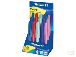 Pelikan vulpen Twist display met 15 stuks in geassorteerde kleuren