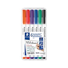 STAEDTLER Lumocolor Whiteboard-Marker 301, 6er Etui