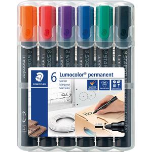 staedtler Permanent marker Lumocolor Willekeurige kleur (geen keuze mogelijk) Watervast: Ja 352 WP6