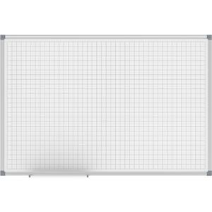 Maul Whiteboard MAULstandard (b x h) 900 mm x 600 mm Grijs kunststofgecoat Incl. opbergbakje, Horizontaal- of verticaalformaat