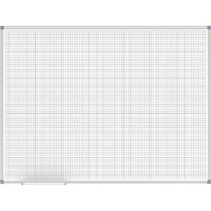 Maul Whiteboard MAULstandard (b x h) 1200 mm x 900 mm Grijs kunststofgecoat Incl. opbergbakje, Horizontaal- of verticaalformaat