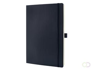 Sigel CO310 Softcover Notizbuch 187x270mm kariert schwarz