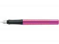 Faber Castell Vulpen Grip 2010 roze/oranje - Medium