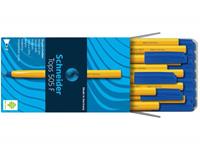 Balpen Schneider Tops 505 fijn blauw
