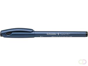 Schneider rollerball  Topball 857 0,6mm zwart