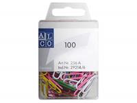 Paperclips Alco 26mm Rond, Assorti, Doos 100 Stuks