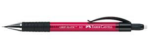 FABER-CASTELL Druckbleistift GRIP MATIC 1375, rot