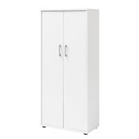 MÖBELPARTNER Aktenschrank Cimal, 701412 weiß 3 Fachböden 65,0 x 34,0 x 147,0 cm