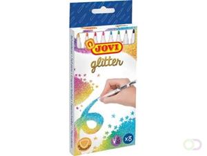 Jovi viltstift Glitter, kartonnen etui van 8 stuks