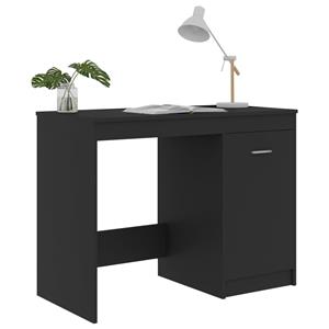 vidaXL Bureau 100x50x76 cm spaanplaat grijs