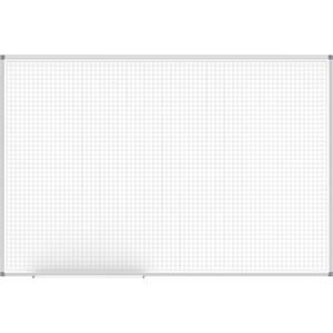 maul Whiteboard standard (b x h) 1500 mm x 1000 mm Grijs kunststofgecoat Incl. opbergbakje, Horizontaal- of verticaalformaat