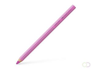 FABER-CASTELL Dreikant-Buntstift Jumbo GRIP, magenta hell