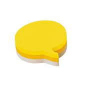 Post-it Haftnotiz-Würfel, 70 x 70 mm, Sprechblasen-Form