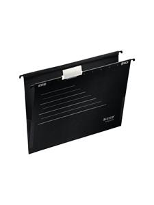 Leitz ALPHA Active - hanging file - tabbed - black