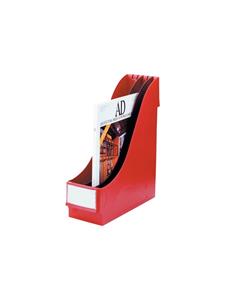 Leitz - magazine file partition - for A4 - smoke