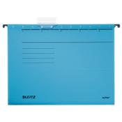 LEITZ ALPHA Hängemappe, A4, seitlich offen, blau