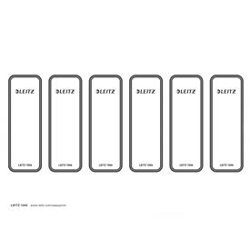 Leitz Folder Spine Labels Grey 16930085