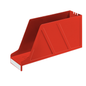 LEITZ Stehsammler Standard, für Einstellmappen, rot